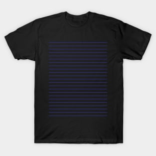 Pretty Simple Blue Stripes T-Shirt